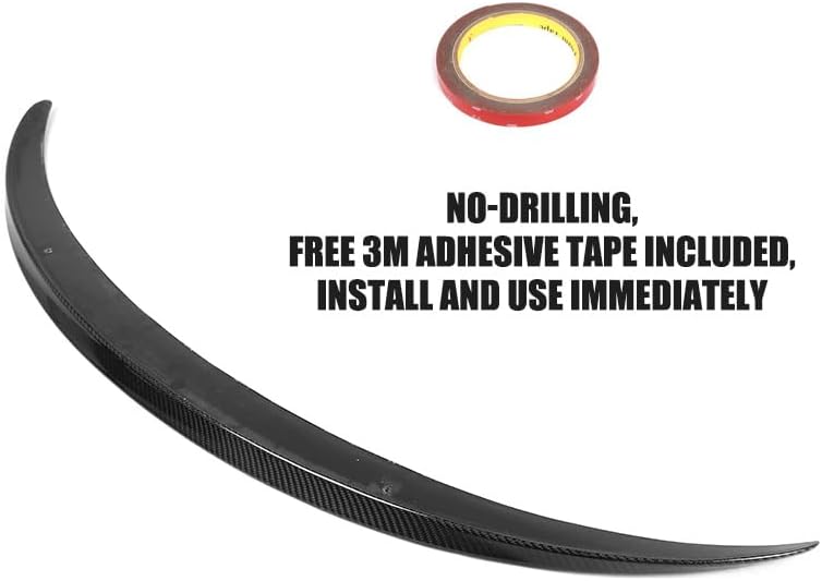 QASULER Car Rear Spoiler Wing for Mercedes-Benz - Image 3