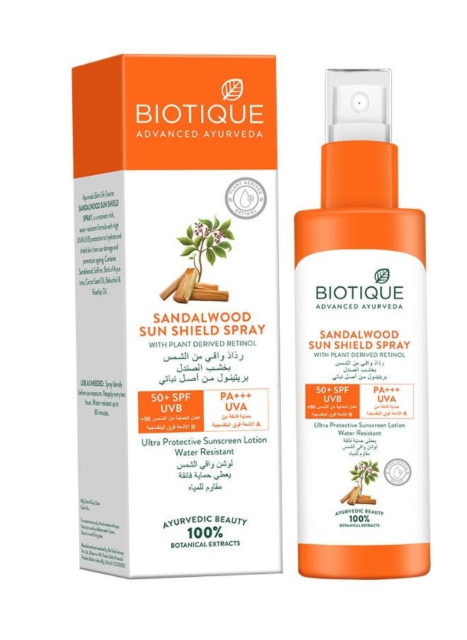 Biotique Sandalwood Sun Shield Spray 50+ Spf  - Image 1