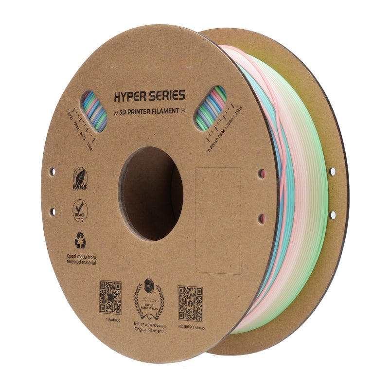 Creality Hyper PLA Filament 1.75mm High Speed 300mm/s 3D Printer Filament Fast Cooling and Shaping Dimensional Accuracy +/-0.03mm Ender 3 V3 Plus/ Ender 3 pro/ Ender 3 V2/ Ender 3 S1/ Ender 5 S1/ K1 - Image 1