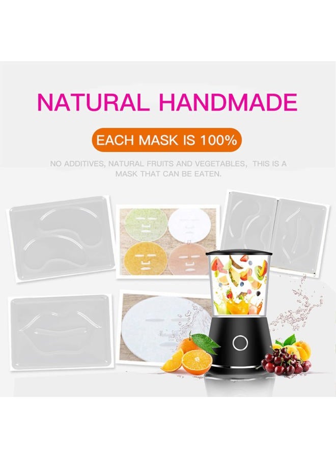 Hozee Face Cream Maker Machine, Facial Treatment DIY Fruit Vegetable Mask Maker Machine, Facial Mask Machine with Lip Eye Mold, Collagen Capsules - Image 3