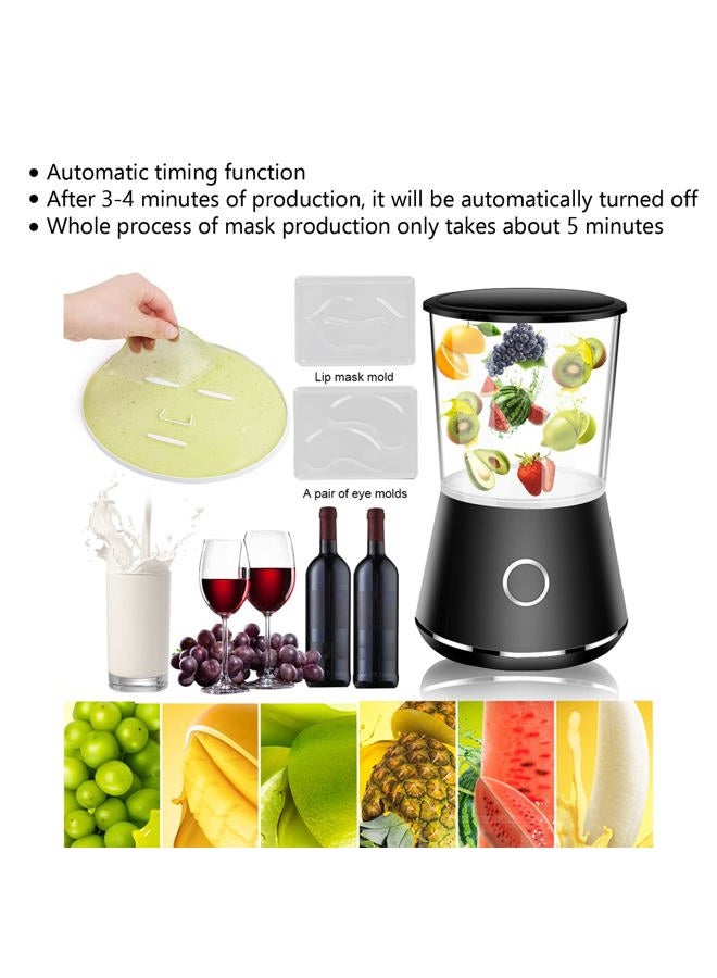 Hozee Face Cream Maker Machine, Facial Treatment DIY Fruit Vegetable Mask Maker Machine, Facial Mask Machine with Lip Eye Mold, Collagen Capsules - Image 4