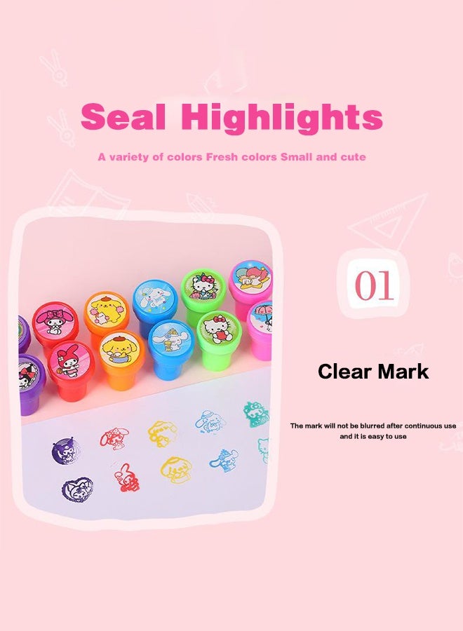 سويت لايف 12 قطعة من طوابع الأبجدية للأطفال، طوابع ذاتية الحبر قابلة للغسل، ألعاب للأطفال، هدايا حفلات يدوية، جوائز مدرسية، هدايا عيد ميلاد، أدوات تعليمية - Image 4