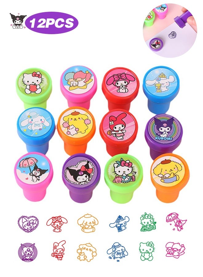 سويت لايف 12 قطعة من طوابع الأبجدية للأطفال، طوابع ذاتية الحبر قابلة للغسل، ألعاب للأطفال، هدايا حفلات يدوية، جوائز مدرسية، هدايا عيد ميلاد، أدوات تعليمية - Image 1