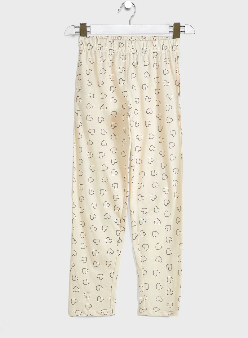 Pinata Love Heart Printed Aop Pj Set