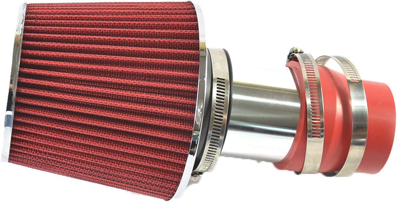 MOOSUN 2.75 Inch Short Intake Pipe Cold Air Intake Piping Kit with Filter for Volkswagen and Audi - Image 1