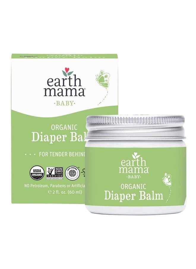 Earth Mama Organic Nipple Butter + Organic Diaper Balm ; Earth Mama Sensitive Skincare Bff Breastfeeding Essentials & Baby Cream Bundle  - Image 3