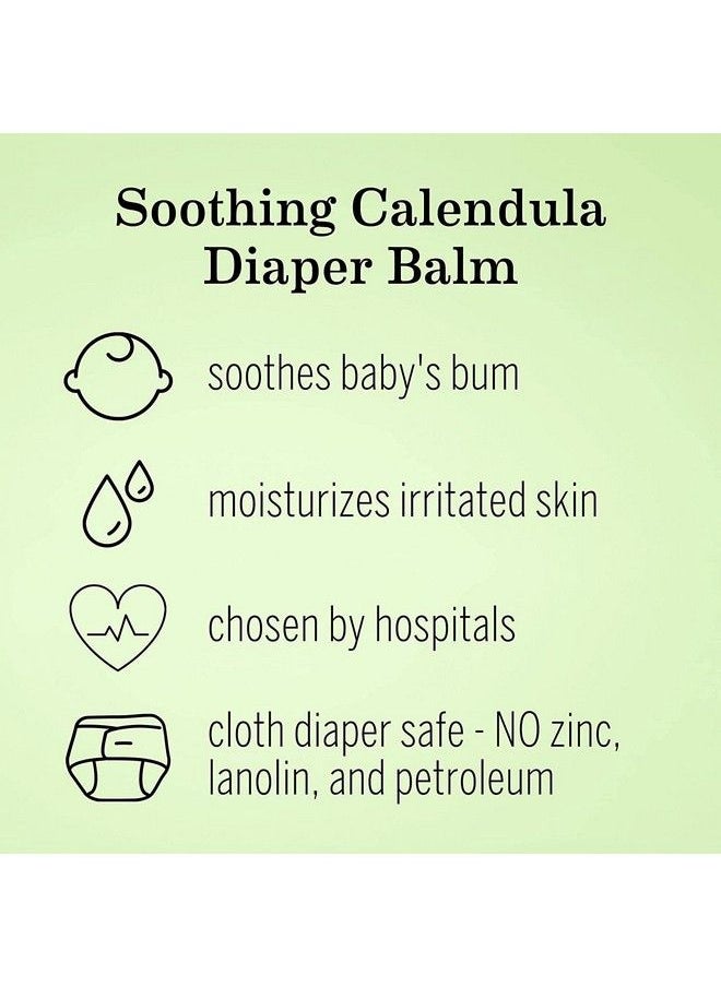 Earth Mama Organic Nipple Butter + Organic Diaper Balm ; Earth Mama Sensitive Skincare Bff Breastfeeding Essentials & Baby Cream Bundle  - Image 5