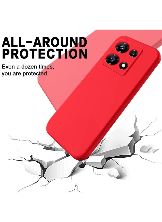 S-TOP Case For Infinix Note 30 Pro Pure Color Liquid Silicone Shockproof Phone Case - Image 4
