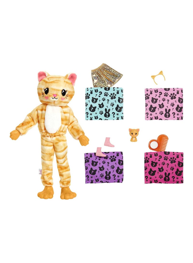 Mattel Games Cutie Reveal Doll Kitty HHG20 - Image 5