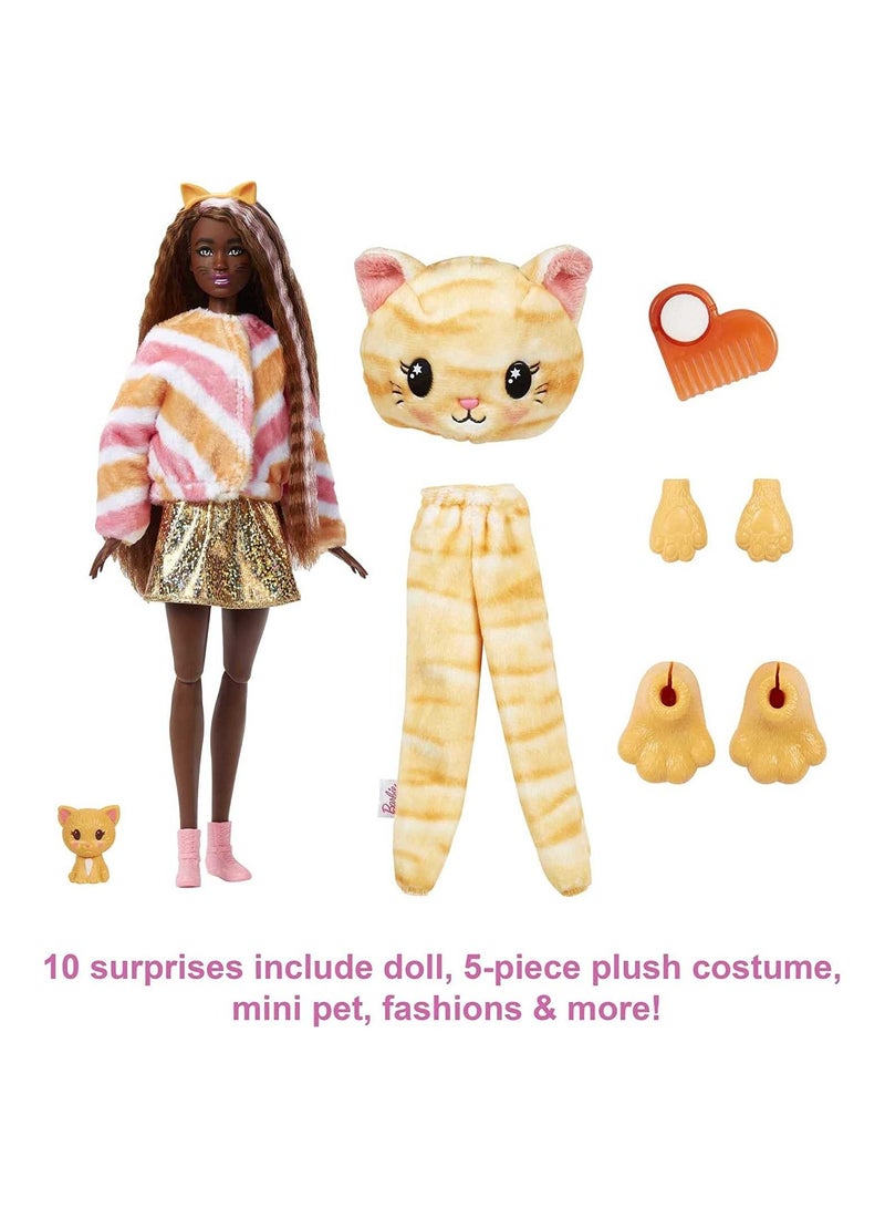 Mattel Games Cutie Reveal Doll Kitty HHG20 - Image 2