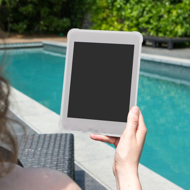 Transparent Slim TPU Protective Case Shock Resistant Skid Design For Kindle Ebook Reader - Image 3