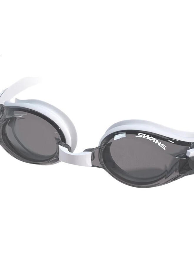 Swans Swimming Goggles, Imported From Japan, Waterproof, Anti-Fog, High-Definition Swim Cap Set, Myopia Swimming Glasses, Diving Equipment, Coated In Pink And White - Image 3