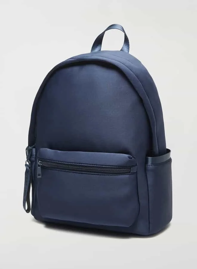 كابا Kappa Backpack with Adjustable Straps and Zip Closure