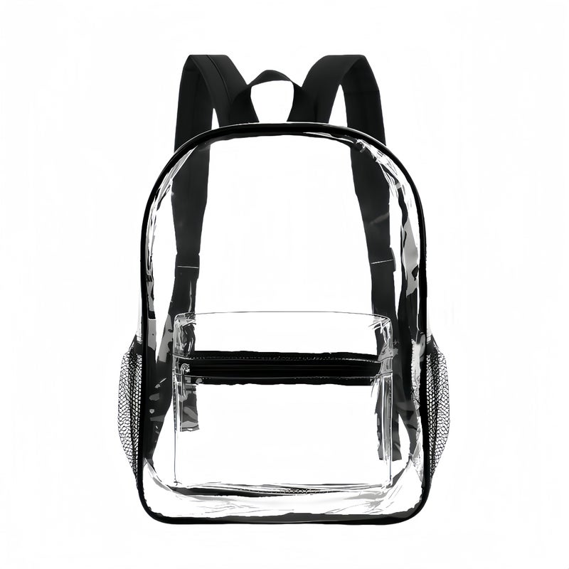GACEMIU Bulk 1/3/12/24/48 Pack Clear Backpack Transparent Backpack For Travel Sport Work School Stadium Approved (16Ã¢â‚¬ËœÃ¢â‚¬â„¢Stylish Pack, 3) - Image 2