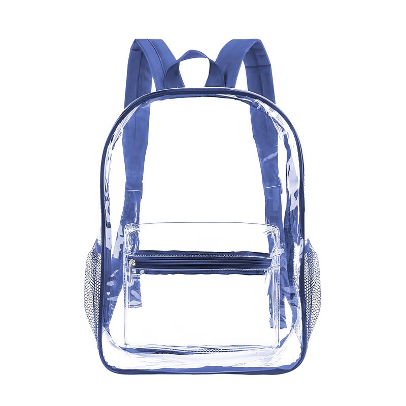 GACEMIU Bulk 1/3/12/24/48 Pack Clear Backpack Transparent Backpack For Travel Sport Work School Stadium Approved (16Ã¢â‚¬ËœÃ¢â‚¬â„¢Stylish Pack, 3) - Image 4