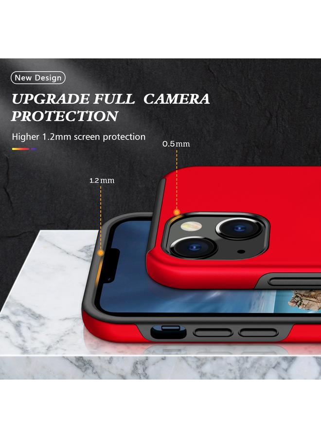 زبون جراب لهاتف iPhone 13 Pro مزود بحلقة مغناطيسية وحامل مضاد للصدمات - Image 4