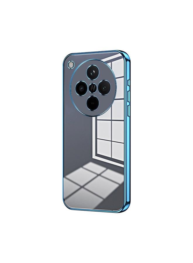 S-TOP Case For OPPO Find X8 Transparent Plating Fine Hole Phone Case - Image 1