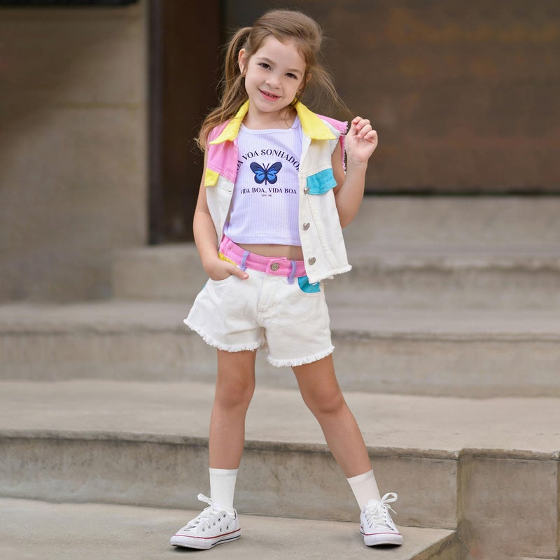 Falari 12-Pack Girl Toddler Kids Cotton Crew Socks (6-8 Years, White) - Image 3