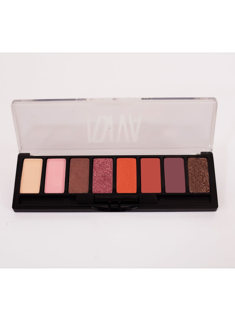 IDIVA Eyeshadow palette powder  with 8 amazing colors - Image 1