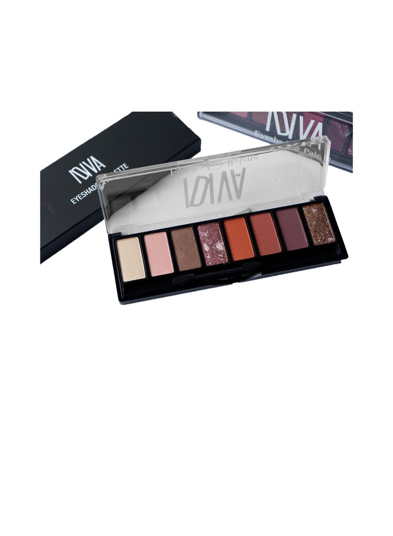 IDIVA Eyeshadow palette powder  with 8 amazing colors - Image 4