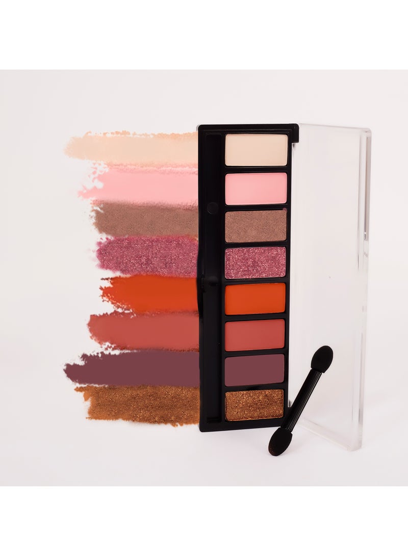 IDIVA Eyeshadow palette powder  with 8 amazing colors - Image 2