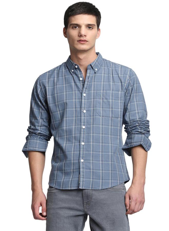 دينيس لينغو قميص كاجوال بأكمام طويلة كاروهات من ستايلي - Image 2