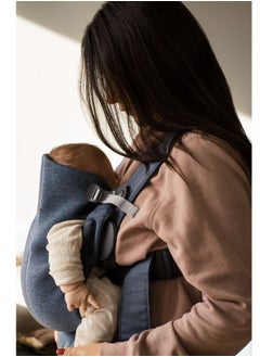 BABYBJORN Baby 3D Jersey Carrier Mini Dove Blue  - Image 5