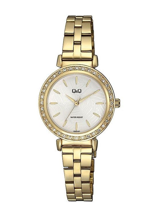 كيو آند كيو ساعة يد من ستانلس ستيل بعقارب QZ89J001Y - Image 1