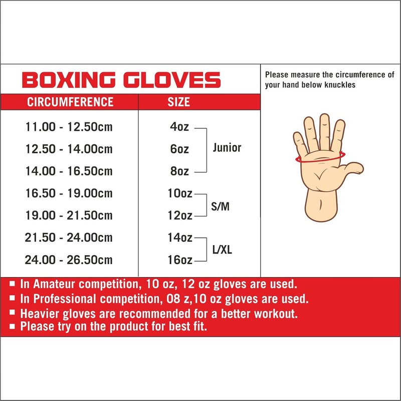 USI UNIVERSAL قفازات ملاكمة 612 ريلانس، قفازات كيس اللكم للملاكمة، كيك بوكسينغ، موياي تاي، MMA، مادة PU متينة، إغلاق معصم بخطاف وحلقة مرنة، حشوة رغوية (حجم 10 أونصة، أحمر) - Image 5