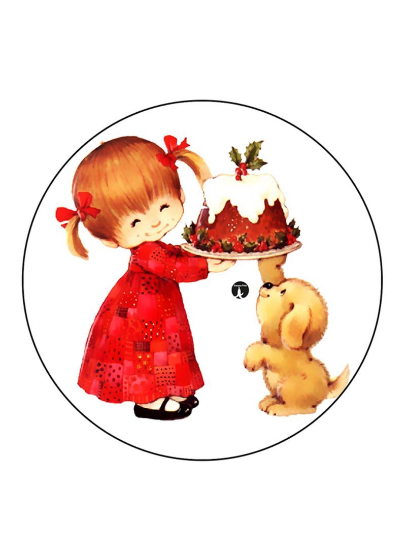 RKN Girl Printed Mouse Pad Multicolour