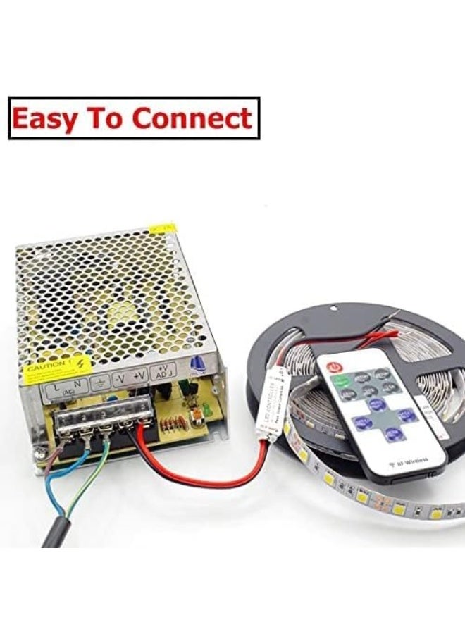 melfi Power Supply Ac/Dc Led Driver Reliable Power Supply For Led Lighting Systems, Perfect For Commercial, Residential, And Industrial Applications (5V 10A) - Image 5