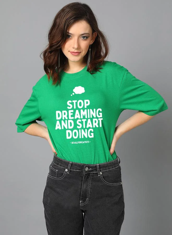 Kotty Kotty Slogan Print Short Sleeve Oversized T-Shirt