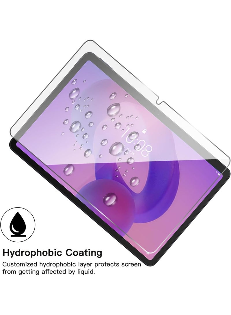 (2 Pack) Compatible for Lenovo Idea Tab Plus 12.1" / Lenovo Tab K12 (2025) Tempered Glass Screen Protector, Protector De Pantalla 9H High Definition Anti-Scratch Bubble-Free - Image 4