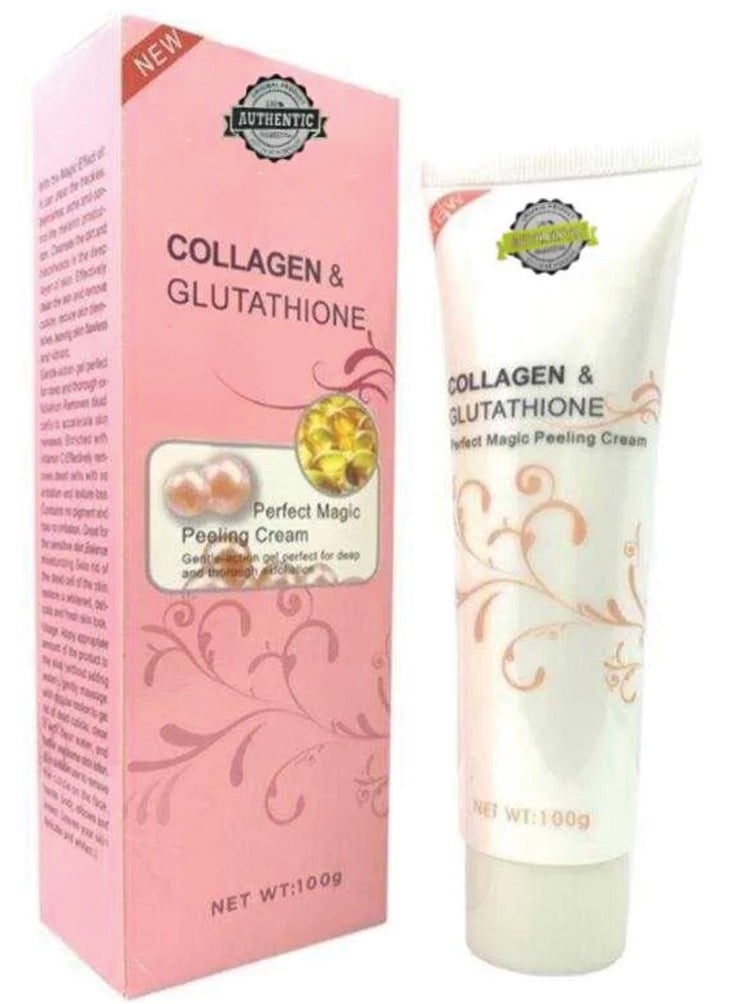 Collagen & Glutathione Perfect Magic Peeling Cream 100g - pzsku/Z988036CF6DD38021ED30Z/45/_/1707431028/4fd3c1d5-cf2a-494d-b06f-e824bd00d356