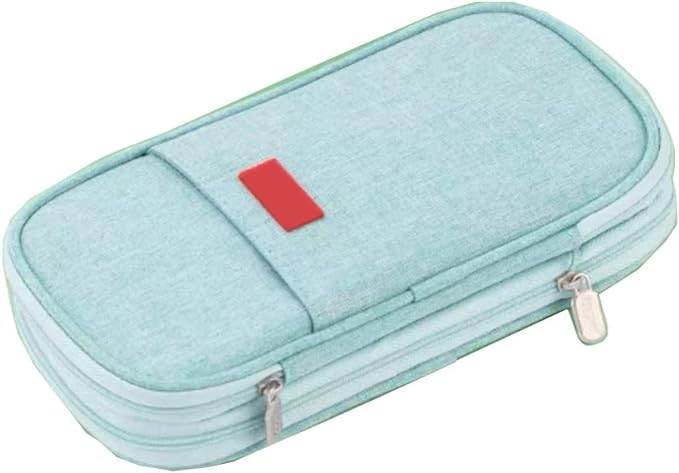 Arnuixty Large Storage Pencil Case Pen Bag with Zipper Big Capacity Pouch Organizer for Office Travel Holder Box - Image 1