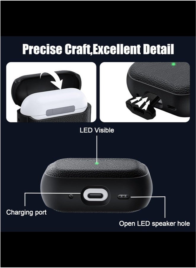 Case for AirPods 4 Case Cover with Keychain, TPU Case Soft Skin Silicone Protective for Apple AirPods 4th Generation Charging Case - Image 3