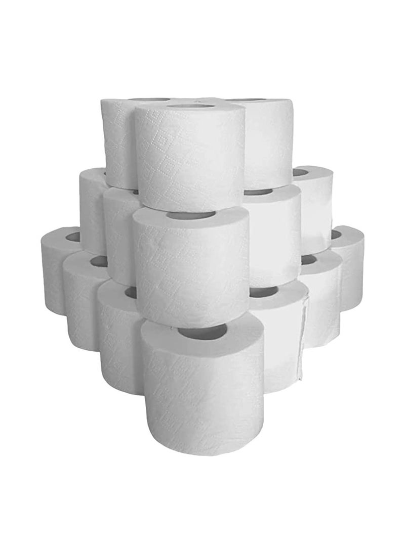 Eco care Toilet Rolls 100 x 300 Sheets 2 Ply Tissue Paper -Embossed with Superior Highly Absorbency…  - Image 1