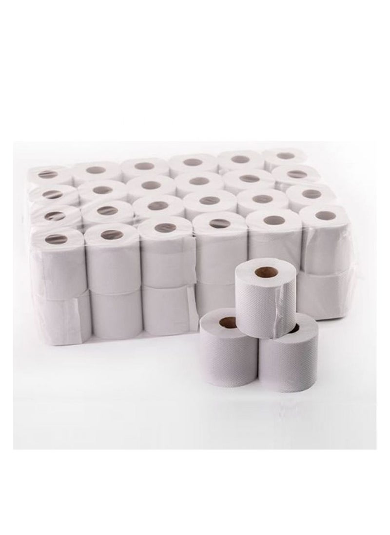 Eco care Toilet Rolls 100 x 300 Sheets 2 Ply Tissue Paper -Embossed with Superior Highly Absorbency…  - Image 5