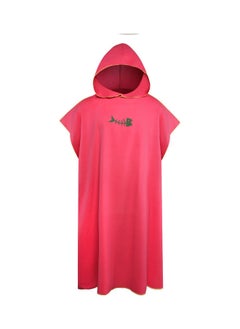 NIBEMINENT Surf Poncho Changing Towel Quick-Dry Robe with Hood Microfiber Beach Blanket Bath Swim Wetsuit Royal Peach 23.00 x 3.00 20.00cm 