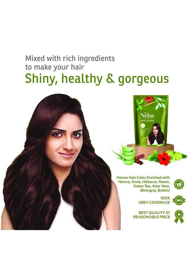 Neha Herbal مهندي 140 جرام (عبوة من قطعتين)  - Image 5