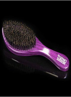TORINO PRO WAVE BRUSHES BY BRUSH KING Ing Medium Hard Curve 360 Waves Brush Made With Reinforced Boar & Nylon Bristles A True Texture Medium Hard (360 Waves Brushes)  - Image 2