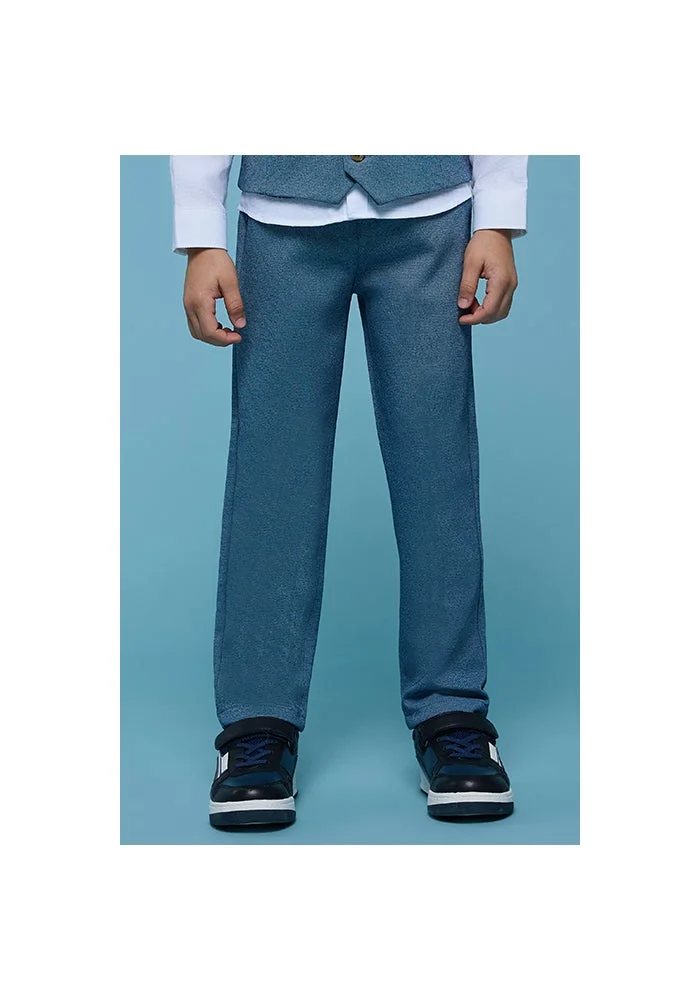 أر أند بي Solid Trousers with Drawstring Waist