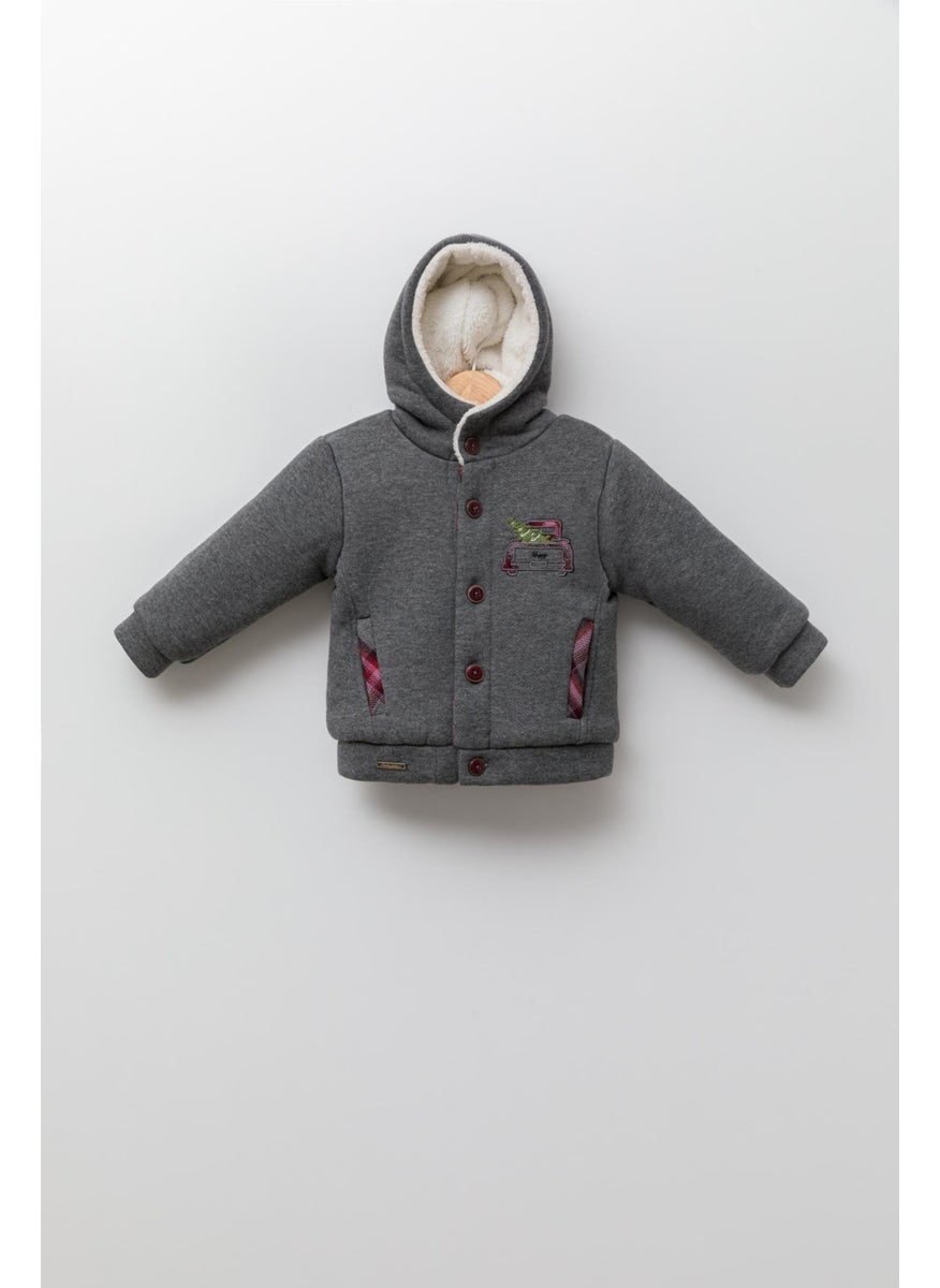 Baby Hola Babyhola Velsoft Lined Girls Boys Polar Fleece Coat 13407  - Image 1