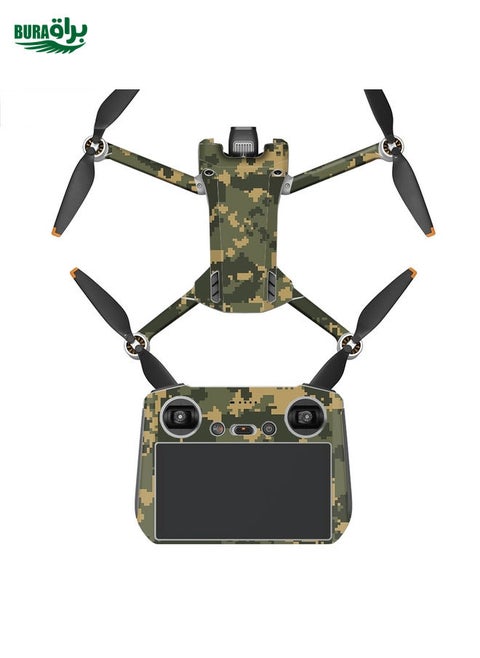Full Surround Style Waterproof  Sticker For DJI Mini 3 Pro RC With Screen Version(Mn3-07)