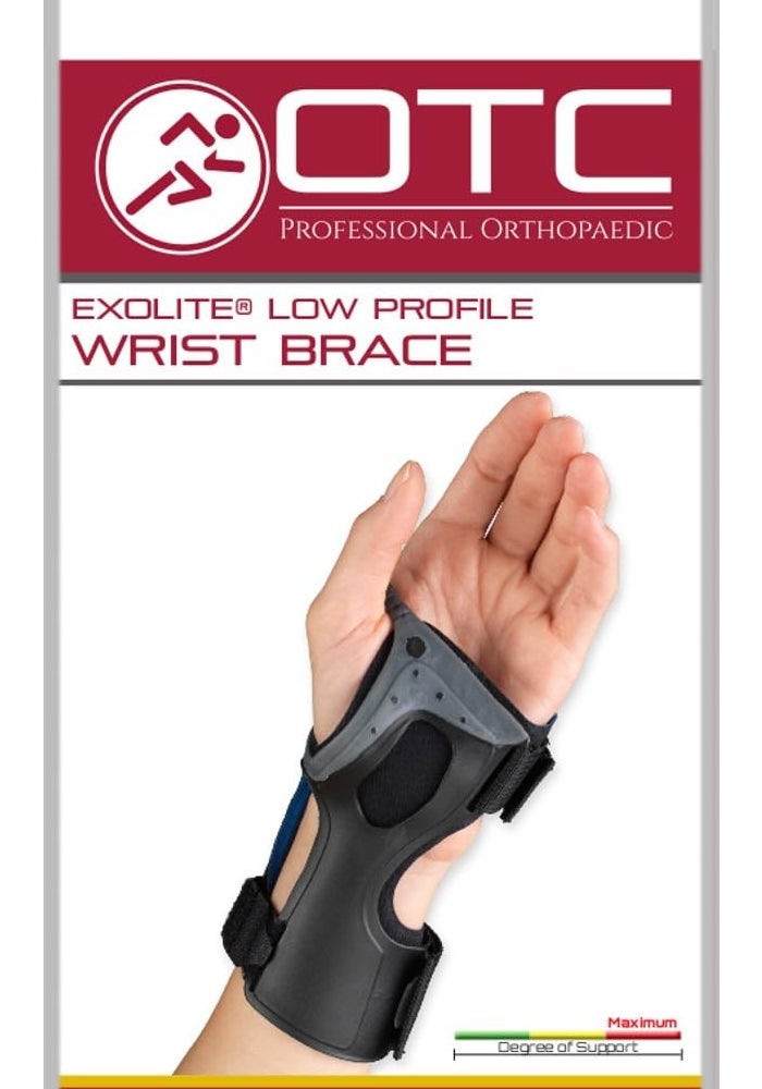 OTC Exolite Low-Profile Wrist Brace for Right Hand - Medium Size - Image 4