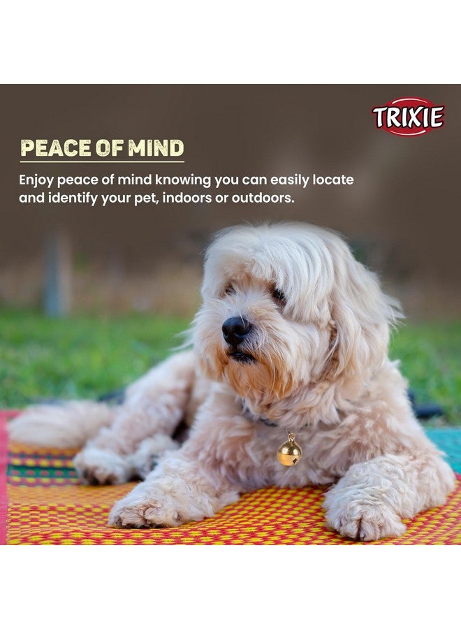 تريكسي جرس قطط للحيوانات الأليفة | يساعد على تتبع الحيوانات الأليفة | مصنوع من معدن قوي | ملحق أساسي لـ - Image 5