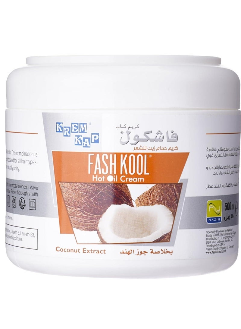 Coconut extract hot oil hair mask 500 ml