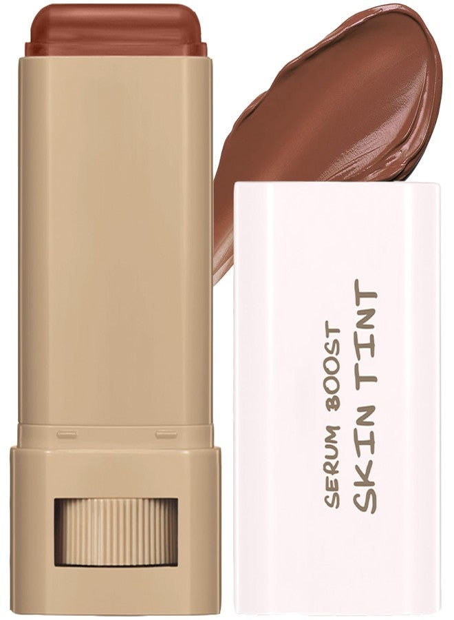 TIRDET Tinted Moisturizer Stick Serum for Boost Skin Tint, Multiuse Solid Tinted Moisturizing Foundation Stick, Natural Makeup, Solid Beauty Balm for Foundation and Contour Concealer - Image 1