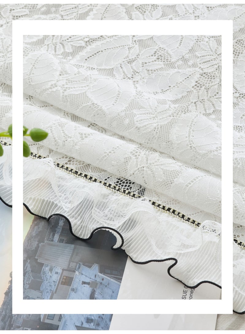 QBAID Modern Sheer Window Curtain – Available in 6 Sizes and 3 Heading Styles - Image 4