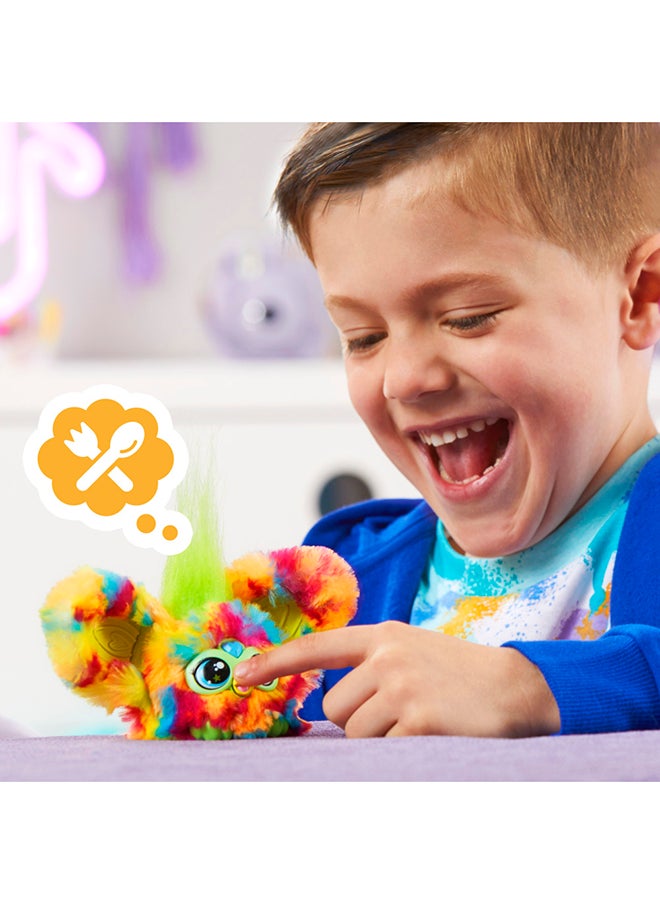 Furby فوربي فوربلتس بيكس-إيل صديق صغير، 45+ صوت، موسيقى ألعاب وعبارات فوربيش، ألعاب إلكترونية محشوة للبنات والأولاد من عمر 6 سنوات وما فوق، متعدد الألوان  - Image 5